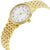 Frederique Constant Slimline Watch Ladies Diamond Gold FC-235MPWD1S5B - WatchStatus Ltd