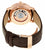 Frederique Constant Slimline Heart Beat Men's Watch Brown Leather FC-312V4S4 - WatchStatus Ltd