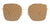 Fendi Baguette Ladies Sunglasses Brown F Lens FE40013U 10L