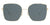 Fendi Baguette Ladies Sunglasses Blue F Lens FE40013U 10X