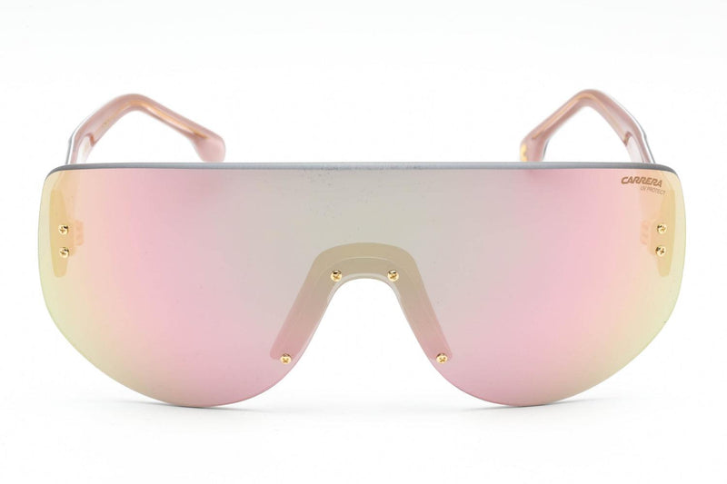 Carrera FlagLab 12 Pearlescent Pink Shield Sunglasses 0000 0J - WatchStatus Ltd