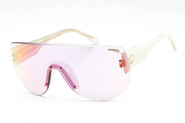 Carrera FlagLab 12 Pearlescent Pink Shield Sunglasses 02UCTE - WatchStatus Ltd