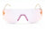 Carrera FlagLab 12 Pearlescent Pink Shield Sunglasses 02UCTE - WatchStatus Ltd