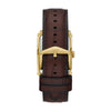 Fossil Carraway Men's Watch Gold Leather FS6011 Fossil