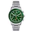 Fossil Sport Tourer Men's Watch Green Chronograph FS6048