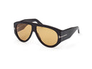 Tom Ford Bronson Unisex Black Sunglasses FT1044 01E Tom Ford