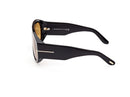 Tom Ford Bronson Unisex Black Sunglasses FT1044 01E Tom Ford
