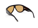 Tom Ford Bronson Unisex Black Sunglasses FT1044 01E Tom Ford
