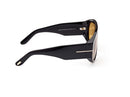 Tom Ford Bronson Unisex Black Sunglasses FT1044 01E Tom Ford
