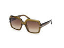 Tom Ford Kaya Women Beige Sunglasses FT1082 51F