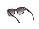 Tom Ford Hayley Women Havana Sunglasses FT1216 52B Tom Ford