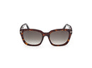 Tom Ford Hayley Women Havana Sunglasses FT1216 52B Tom Ford