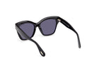 Tom Ford Elvira Women Black Sunglasses FT1217 01A Tom Ford