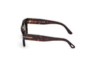 Tom Ford Caine-02 Men's Havana Sunglasses FT1280 52N Tom Ford