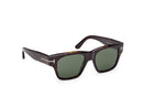 Tom Ford Caine-02 Men's Havana Sunglasses FT1280 52N Tom Ford
