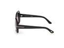Tom Ford Sandra-02 Women Black Sunglasses FT1348 01B Tom Ford