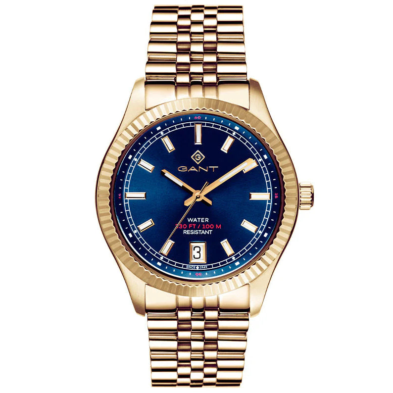 GANT Sussex Men's Watch Gold / Blue Dial G166018