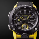 Men's Black And Yellow Carbon Core Watch GA-2000-1A9ER
