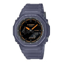 Men's Transparent Blue Resin Watch GA-2100K-2AER