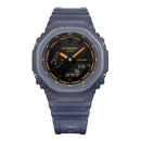 Men's Transparent Blue Resin Watch GA-2100K-2AER