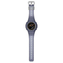 Men's Transparent Blue Resin Watch GA-2100K-2AER