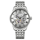 Rotary Greenwich Automatic Men's Watch Silver Skeleton GB02940/06