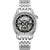 Rotary Greenwich Watch Men's Silver Skeleton Automatic GB02945/87 - WatchStatus Ltd