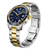 Rotary Henley GMT Men's Watch Two Tone GB05296/05