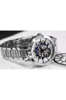 Rotary Greenwich Skeleton Men's Silver Watch GB05356/05 - WatchStatus Ltd