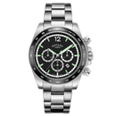 Rotary Henley Watch Men's Silver/Black Chronograph GB05440/04