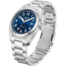 Rotary Commando Automatic Watch Men's Silver/Blue GB05470/52 - WatchStatus Ltd