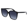 Gucci Emblem Ladies Sunglasses Black Frame GG0022S-001 Gucci