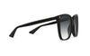 Gucci Emblem Ladies Sunglasses Black Frame GG0022S-001 Gucci
