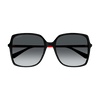 Gucci Emblem Ladies Sunglasses Black Frame GG0544S-007 Gucci