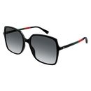 Gucci Emblem Ladies Sunglasses Black Frame GG0544S-007
