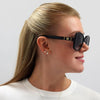 Gucci Sign Ladies Sunglasses Black Frame GG0762S-001 Gucci