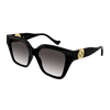 Gucci Emblem Ladies Sunglasses Black Frame GG1023S-008 Gucci
