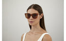 Gucci Emblem Ladies Sunglasses Black Frame GG1071S-002