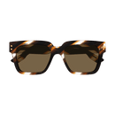 Gucci Institutional Logo Men's Sunglasses Striped Havana GG1084S-003