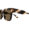 Gucci Institutional Logo Men's Sunglasses Striped Havana GG1084S-003 Gucci