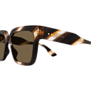 Gucci Institutional Logo Men's Sunglasses Striped Havana GG1084S-003