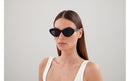 Gucci Emblem Ladies Sunglasses Purple Havana Frame GG2031S-002