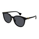 Gucci Emblem Ladies Sunglasses Black Frame GG1180SK-002