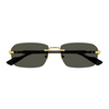 Gucci Sign Men's Sunglasses Gold Frame GG1221S-001 Gucci