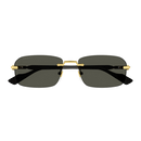 Gucci Sign Men's Sunglasses Gold Frame GG1221S-001