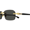 Gucci Sign Men's Sunglasses Gold Frame GG1221S-001 Gucci