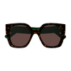 Gucci Sign Ladies Sunglasses Havana Frame GG1300S-002 Gucci