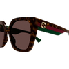 Gucci Sign Ladies Sunglasses Havana Frame GG1300S-002 Gucci