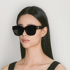 Gucci Emblem Ladies Sunglasses Black Frame GG1550SK-001