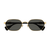 Gucci Emblem Ladies Sunglasses Gold Frame GG1593S-001 Gucci